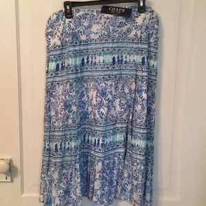 NWT Chaps XL Petite Skirt